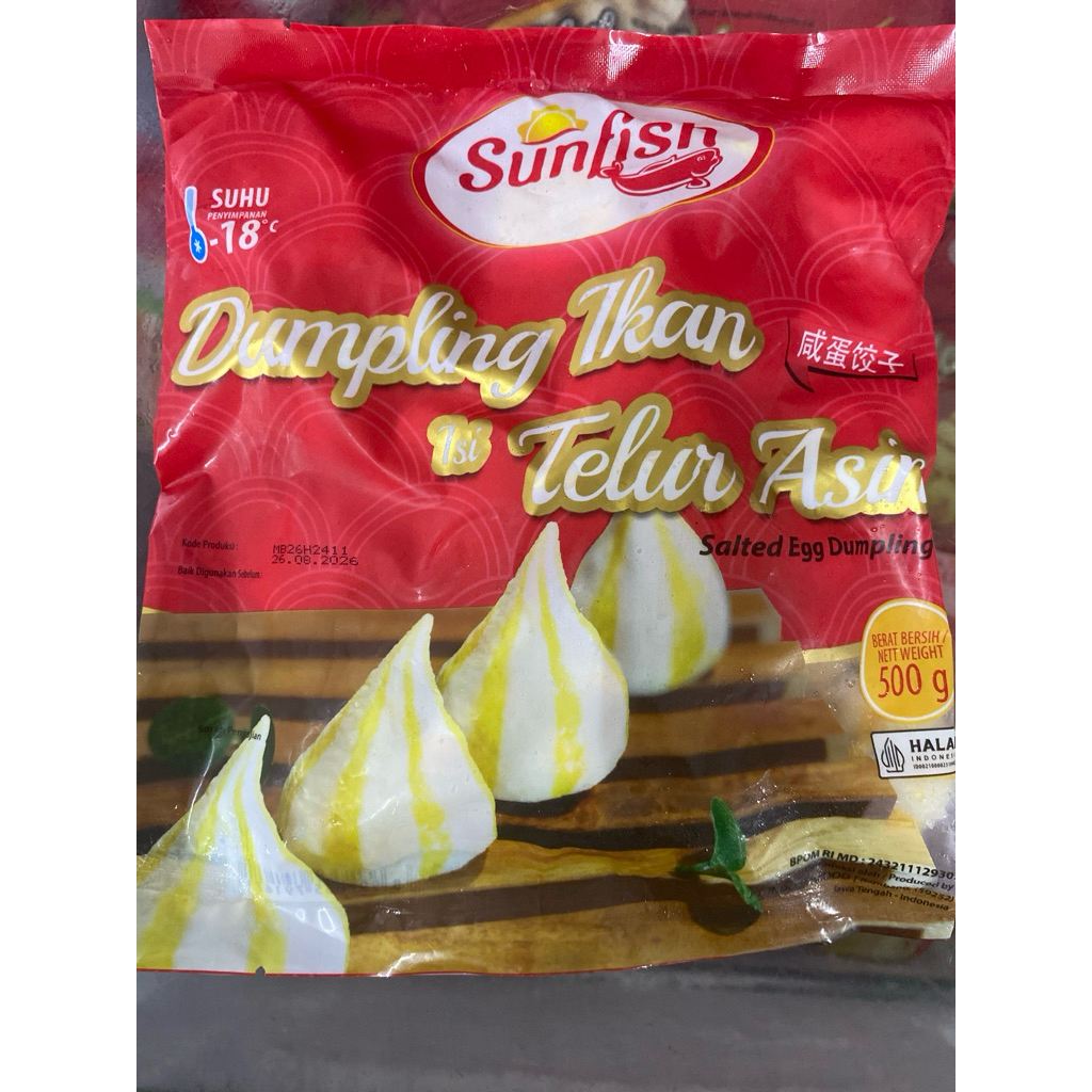 

Sunfish Dumpling Ikan Isi Telur Asin