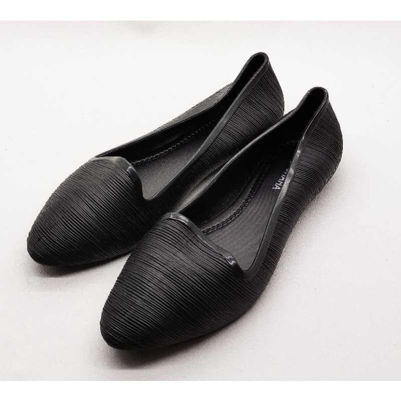 COD - SEPATU BALET FUHAHA 708 SELOP WANITA  / SANDAL BALLET WANITA TERBARU / FLAT SHOES JELLY / FUHA