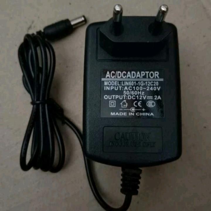 AC DC ADAPTOR TIMBANGAN DIGITAL 12 VOLT 2 AMPER