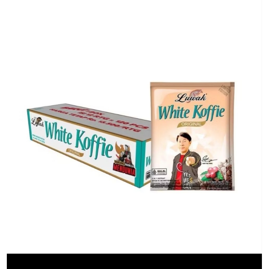 

Luwak white koffie Original 1 dus 12 renceng isi 15pcs