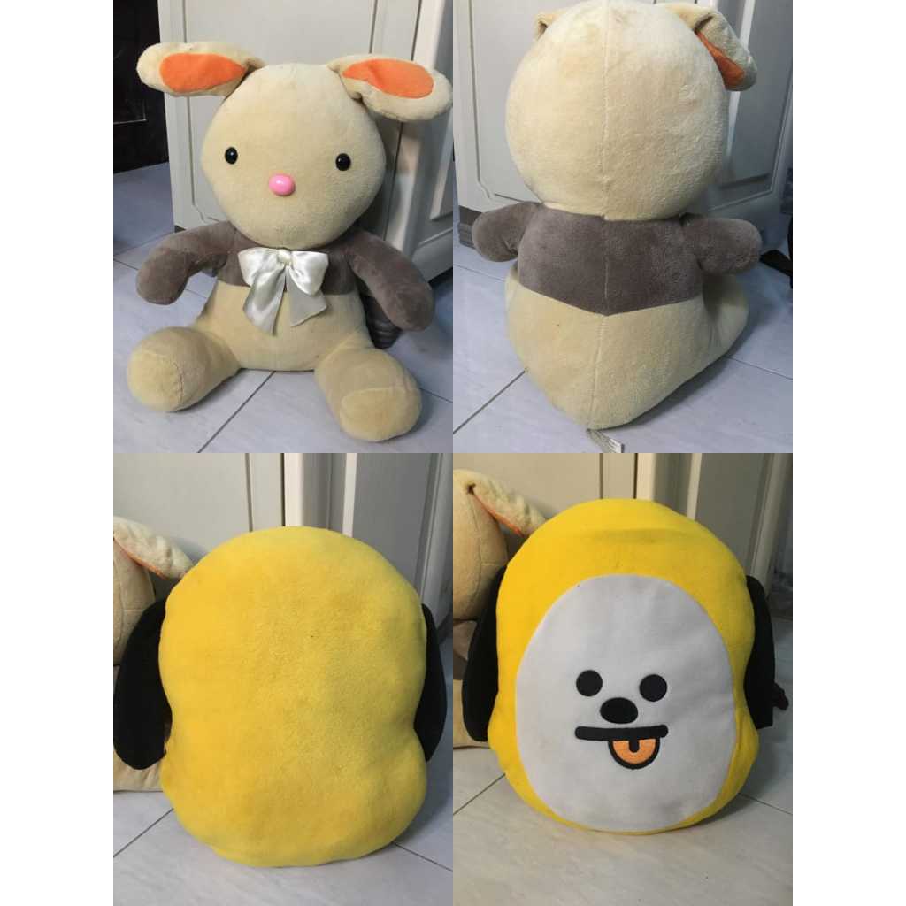Boneka anjing kelinci bts