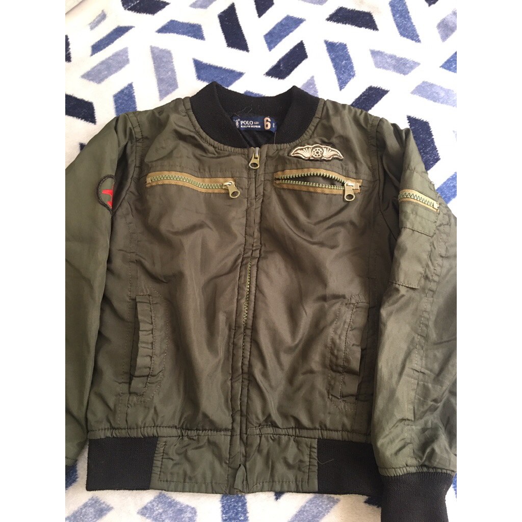 Jaket polo anak preloved