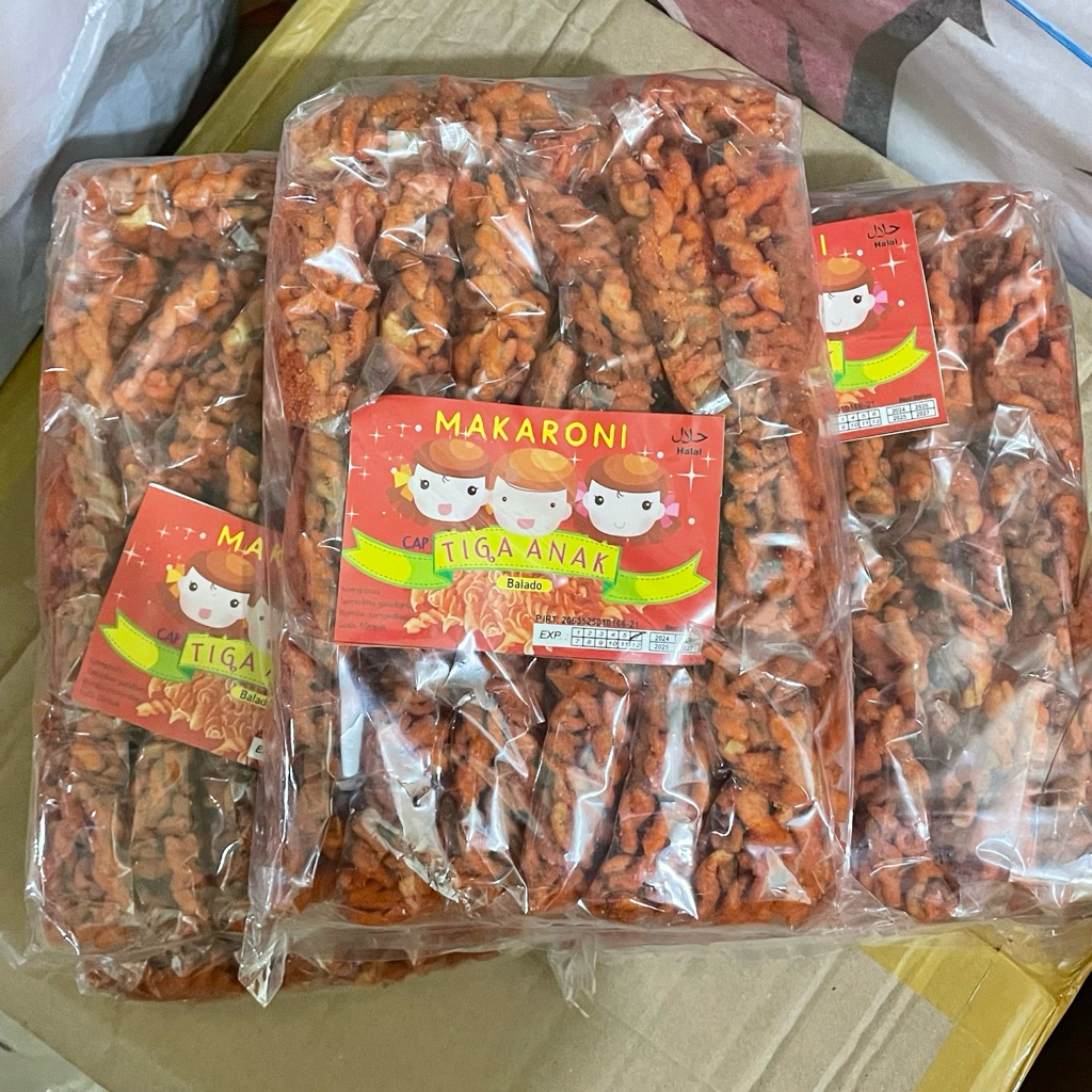 

SNACK MAKARONI CAP 3 ANAK