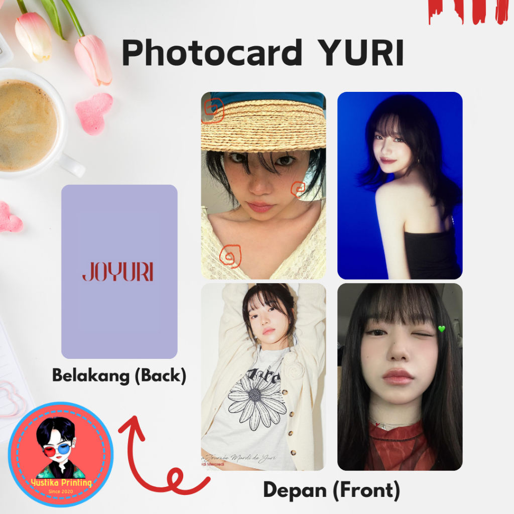 (SATUAN) Premium Photocard Jo Yuri - Squid Game - FREE INNER SLEEVE