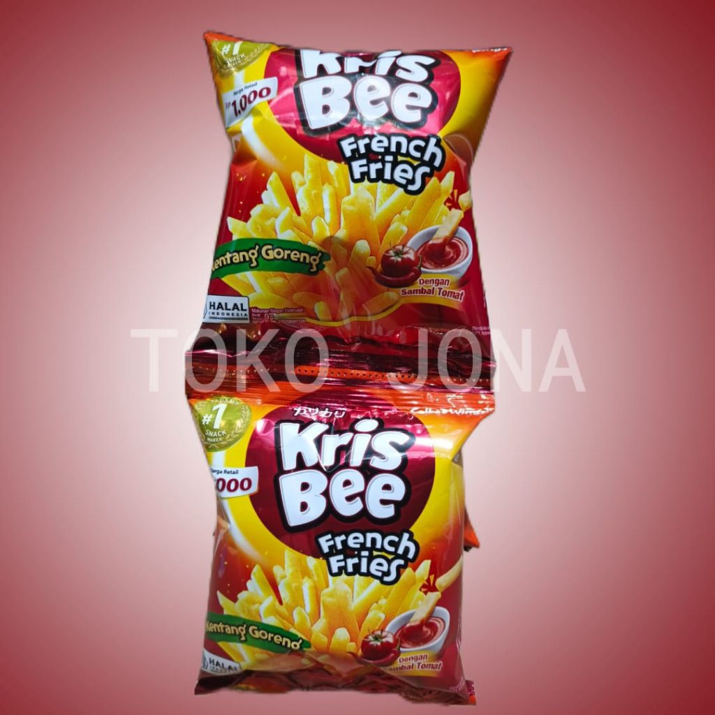 

KrisBee French Fries Renceng 8 gram isi 10 pcs