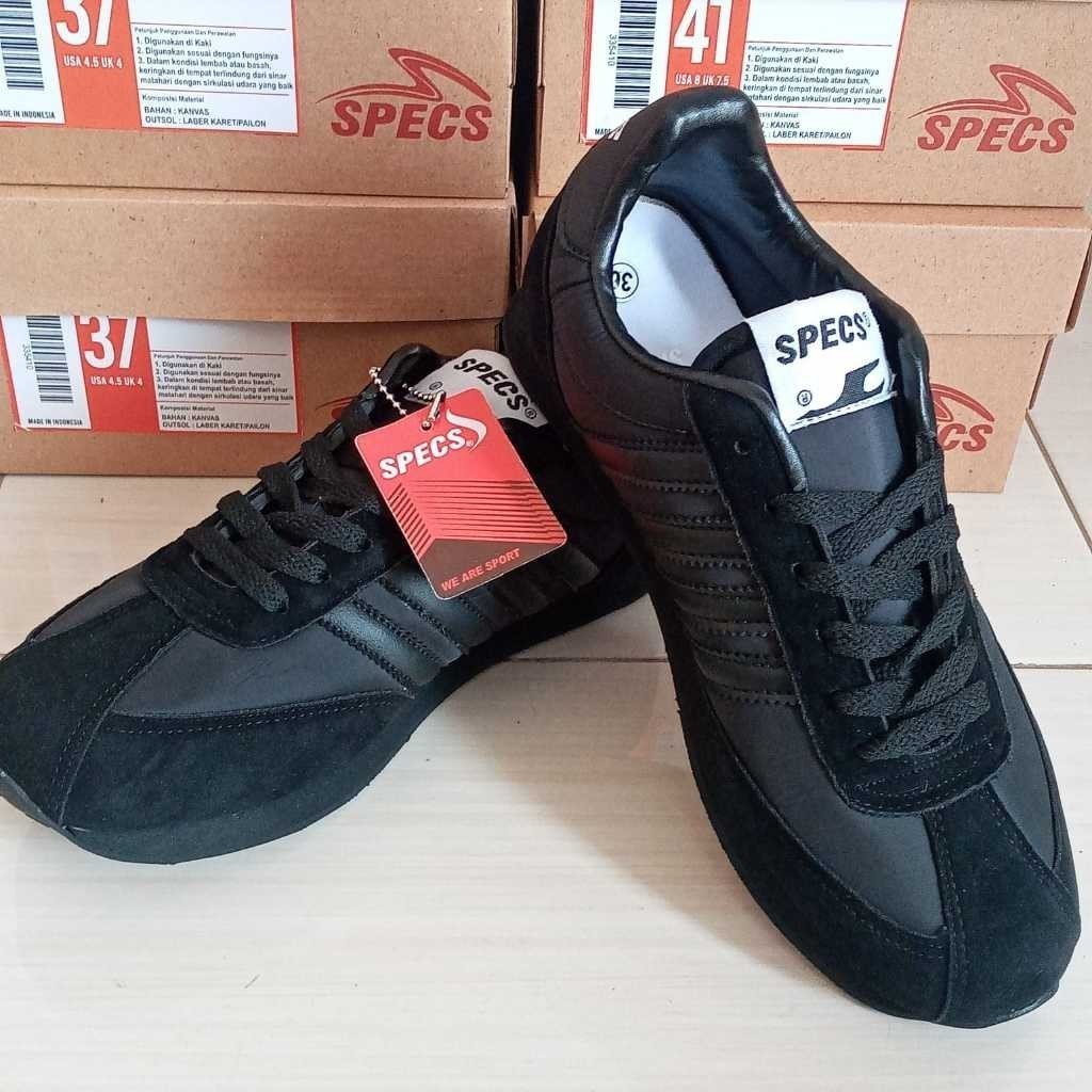 Sepatu sekolah SPECS original/ Sepatu anak sekolah/ Sepatu hitam /Specs 104