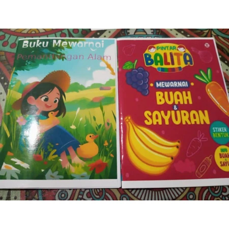 

GGShoop Buku mewarnai anak Paud/TK