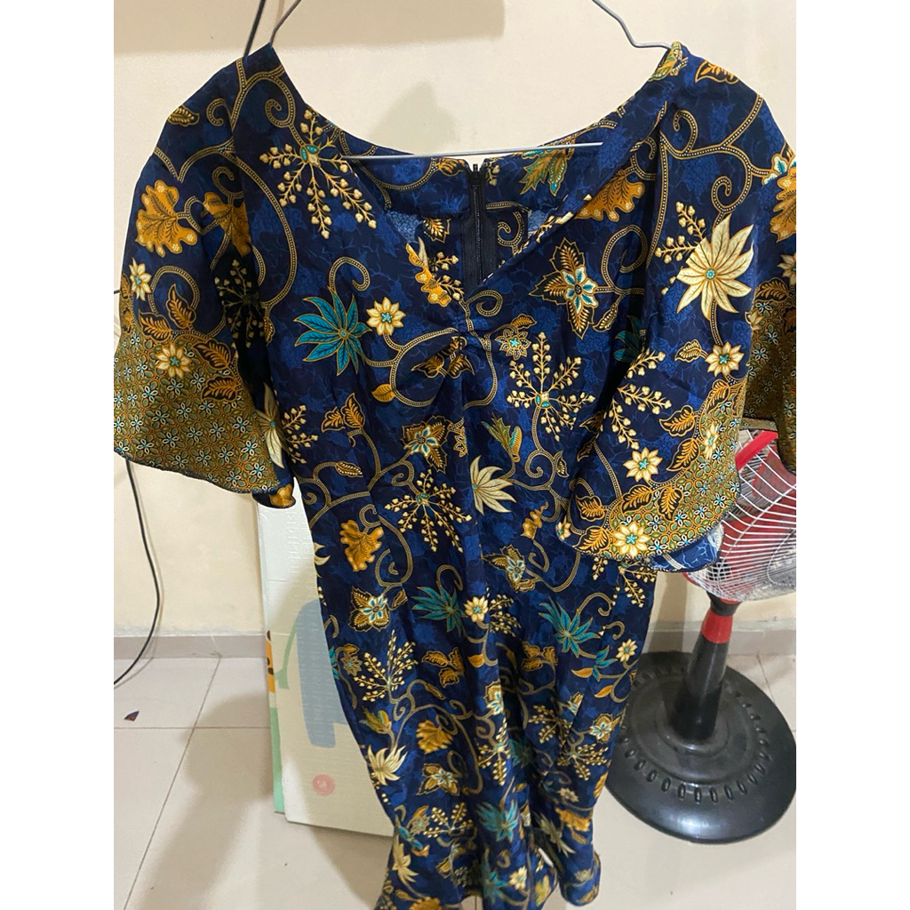 preloved dress batik duyung