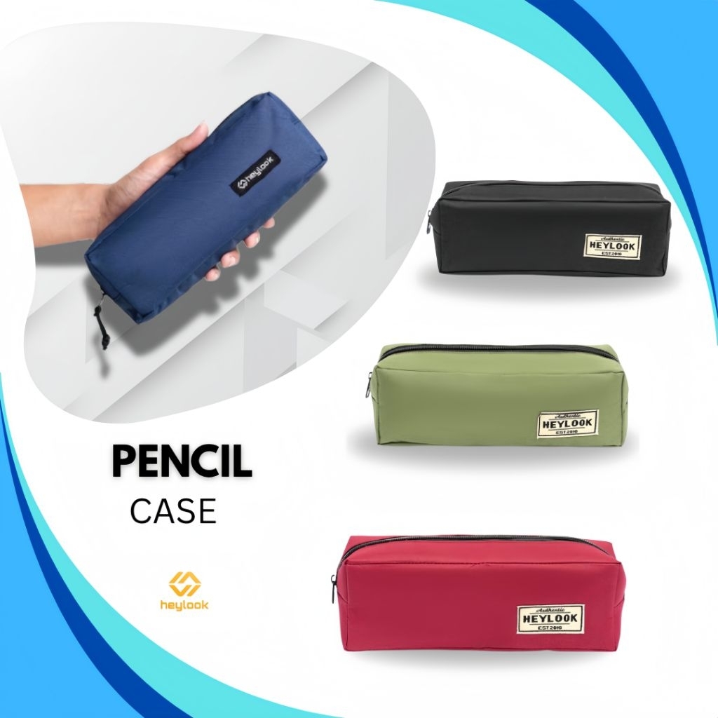 

Tempat / Kotak Pensil Pena Kapasitas Besar Kantong Penyimpanan Marker Alat Tulis Sederhana Organize