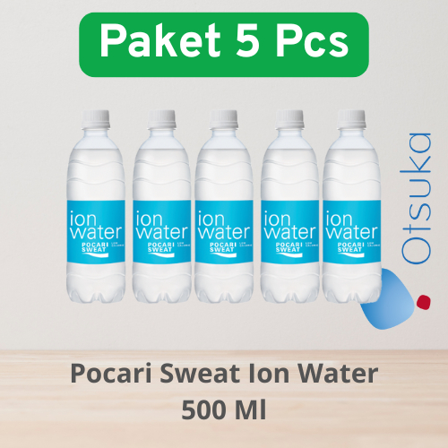 

Pocari Sweat Ion Water 500 Ml Bundle 5 Pcs