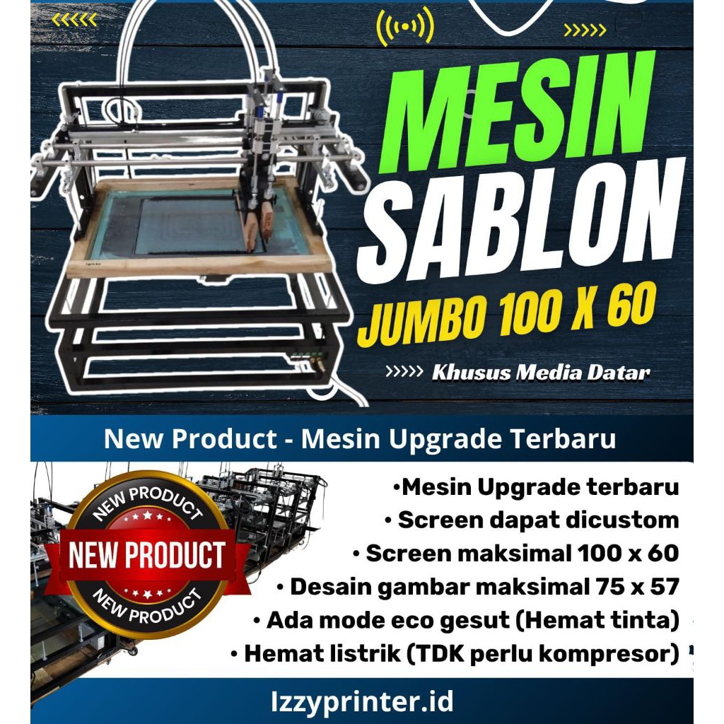 MESIN SABLON JUMBO PLASTIK KARUNG SPUNBOND