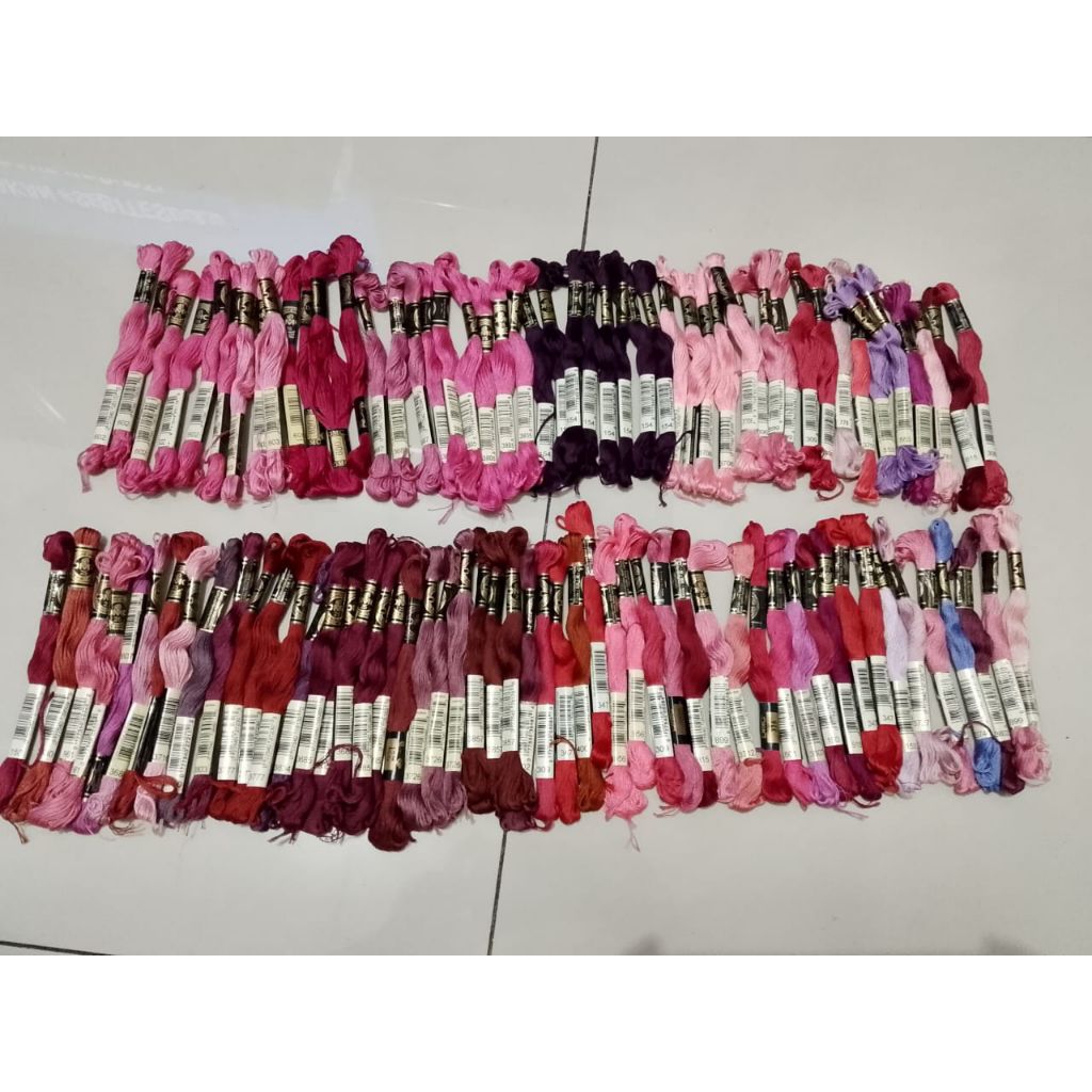 Benang Sulam Kristik DMC Original Art 117/Strimin/Cross stitch/ Sulam Benang