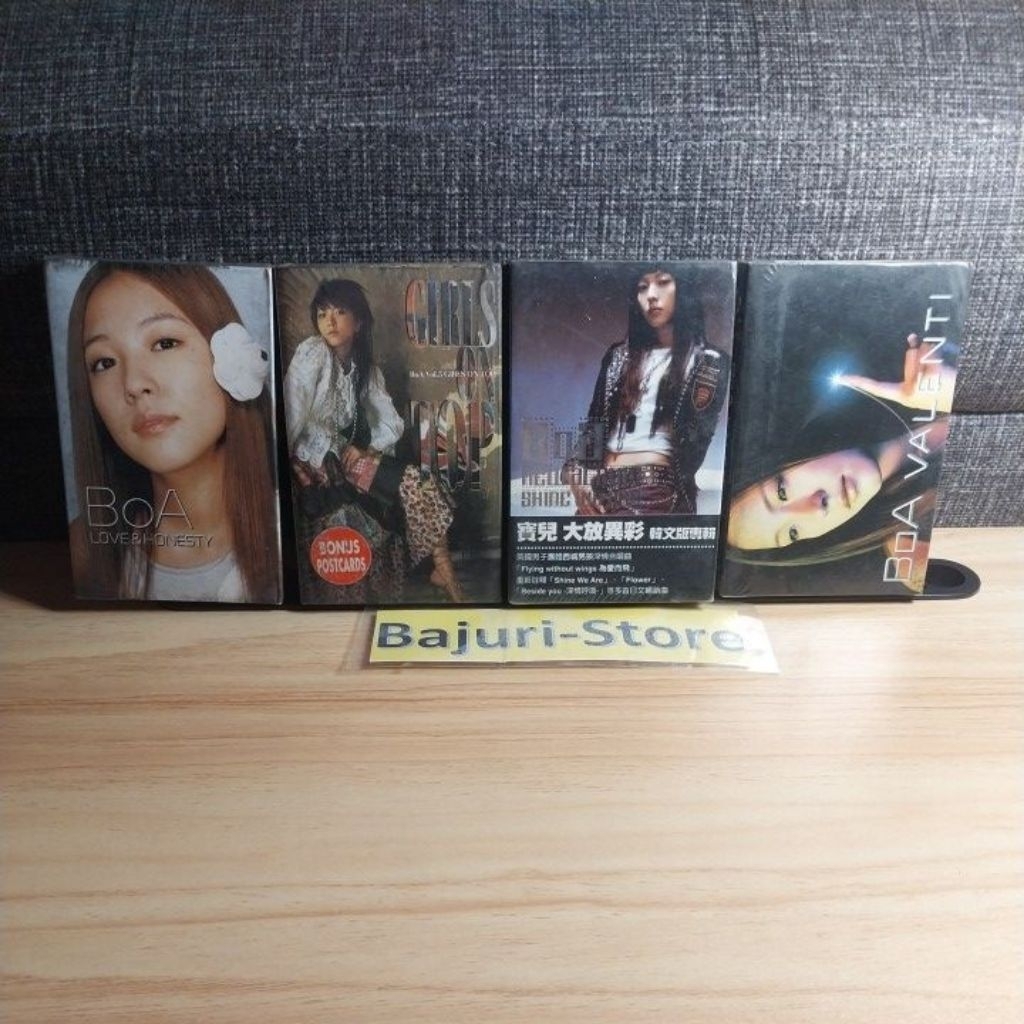 Kaset Pita BOA/Kaset Pita Japan/Segel/Sealed/Original/Rare item/No : Utada Hikaru, X Japan/