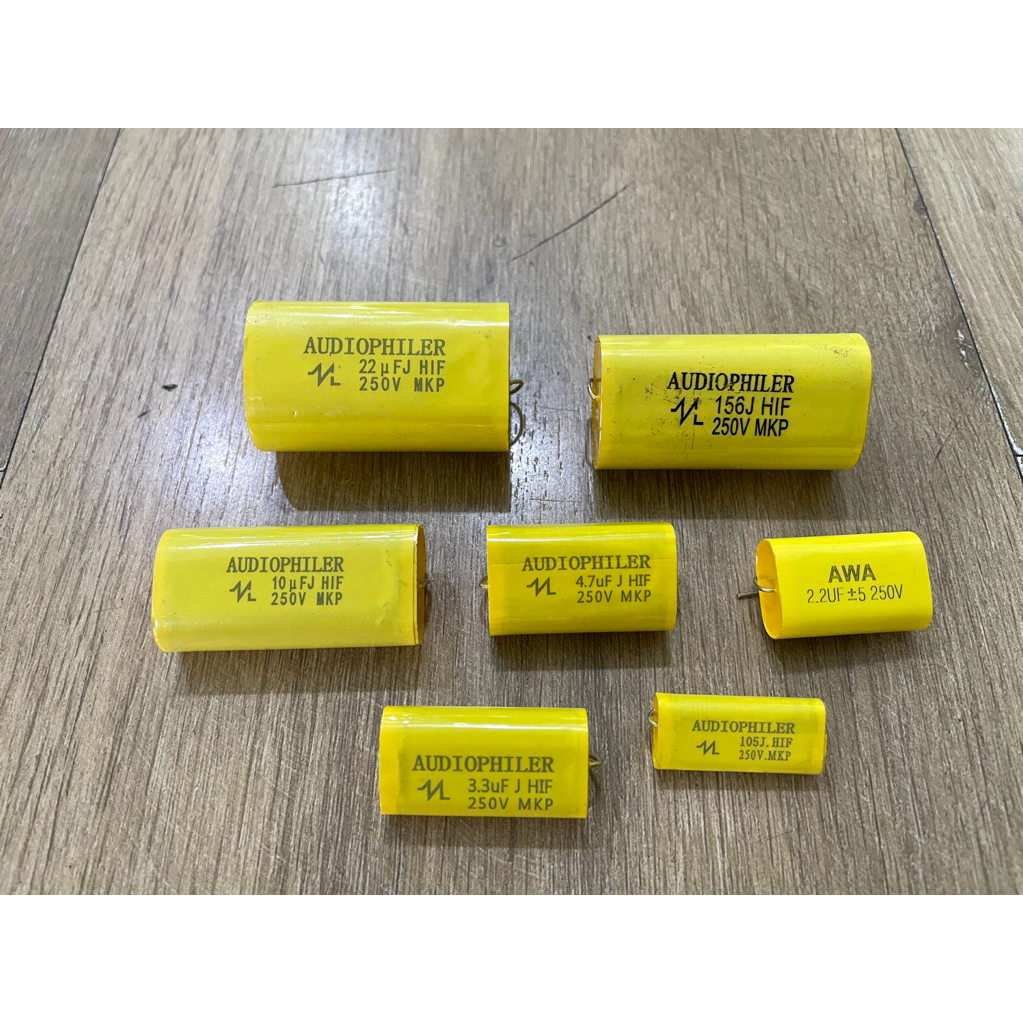 MKP KUNING AUDIOPHILER / AUDIOPHILER KAPASITOR MKP