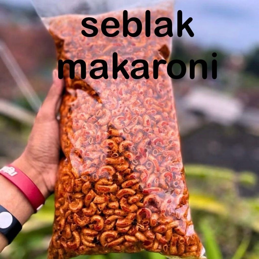 

Seblak makaroni 250gram / makaroni bantat / seblak mix kering / makaroni bantat rasa pedas dan gurih