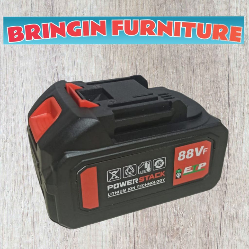 Baterai bor impact wrench jld 88vf batre impact wrench gerinda jld 88vf