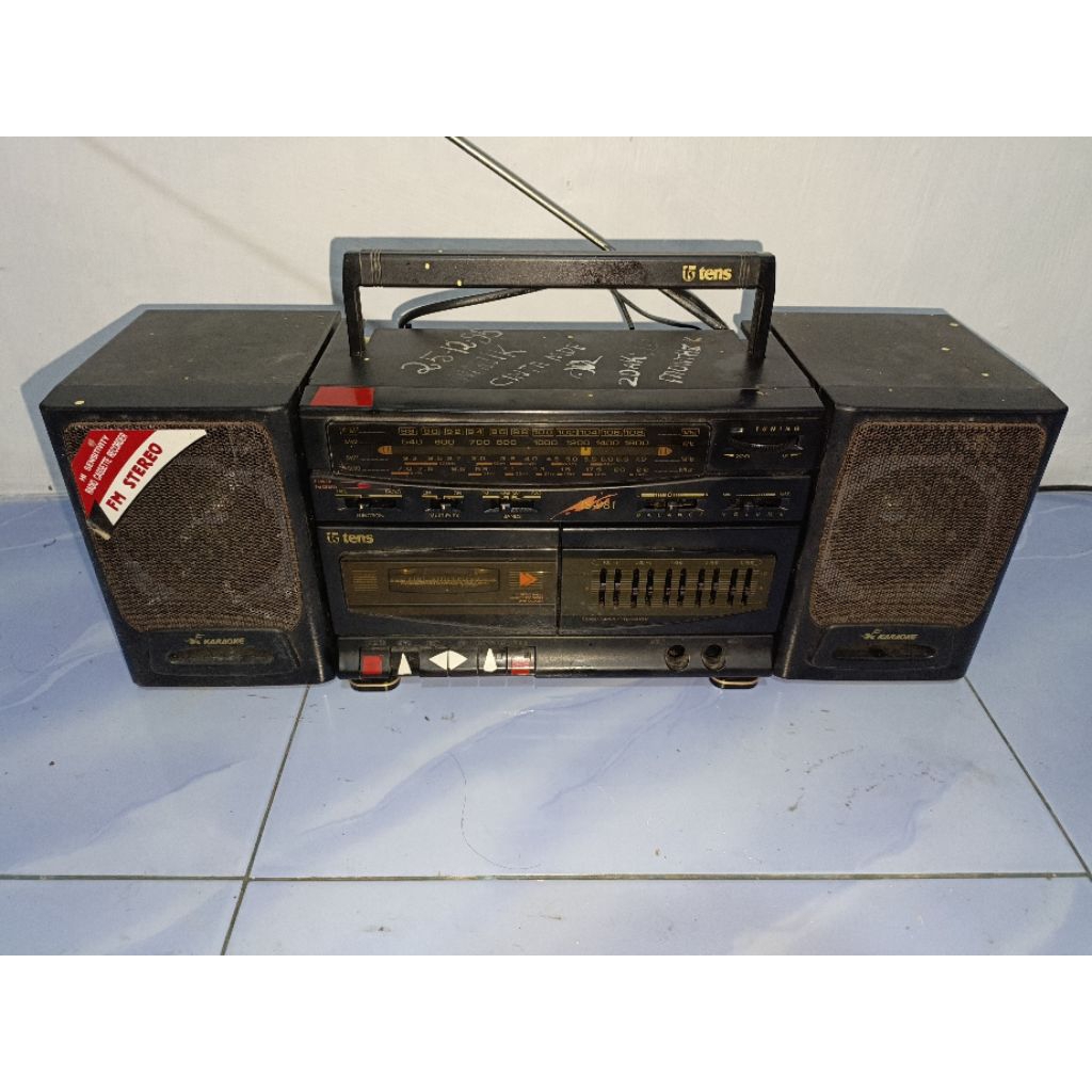 radio tape tens normal jadul lawas vintage