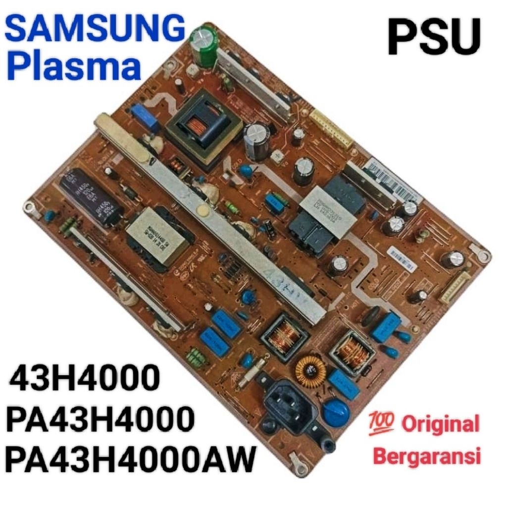 PSU / POWER SUPLY TV Samsung PLASMA 43 inch PA43H4000AW PA 43H 4000 AW PA4000AW PA43H4000 Samsung Pl
