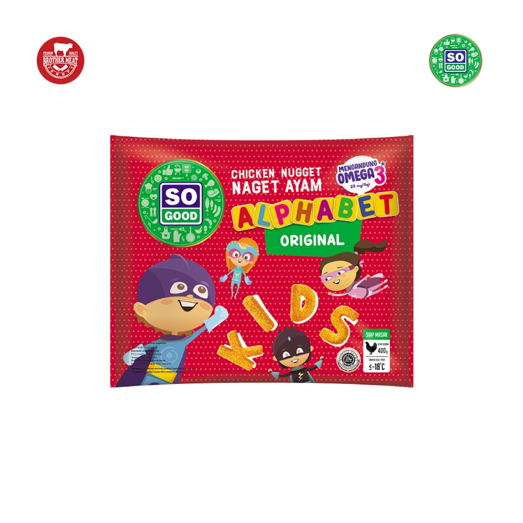 

So Good Chicken Nugget Alphabet 400gr - Brothermeatshop