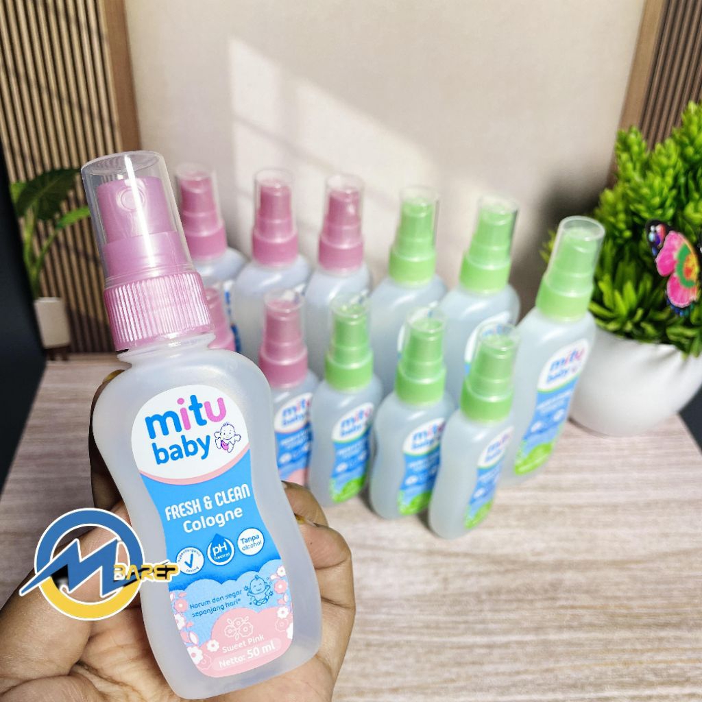 Mitu Baby Cologne 50 ML-100 ML - Parfum Bayi - Parfum Mitu Baby