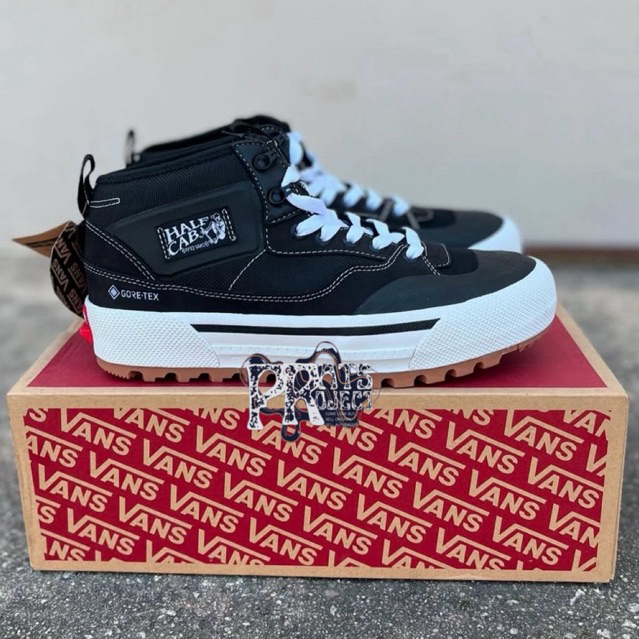 Vans Half Cab MTE-3 Gore-Tex Black White ( RARE ITEM ) Original Resmi