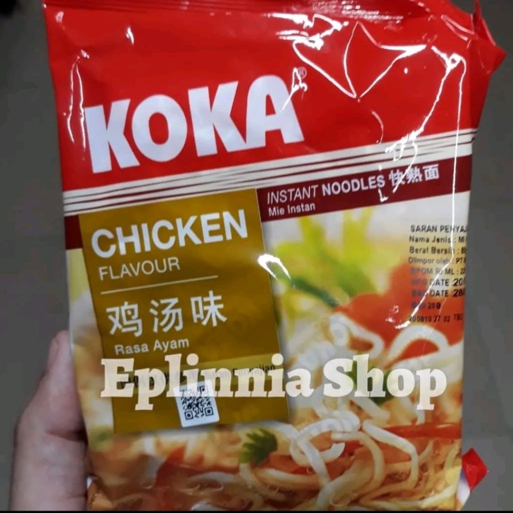 

Koka Chicken Flavour Instan Noodles 85 gr - Koka Mie Instan
