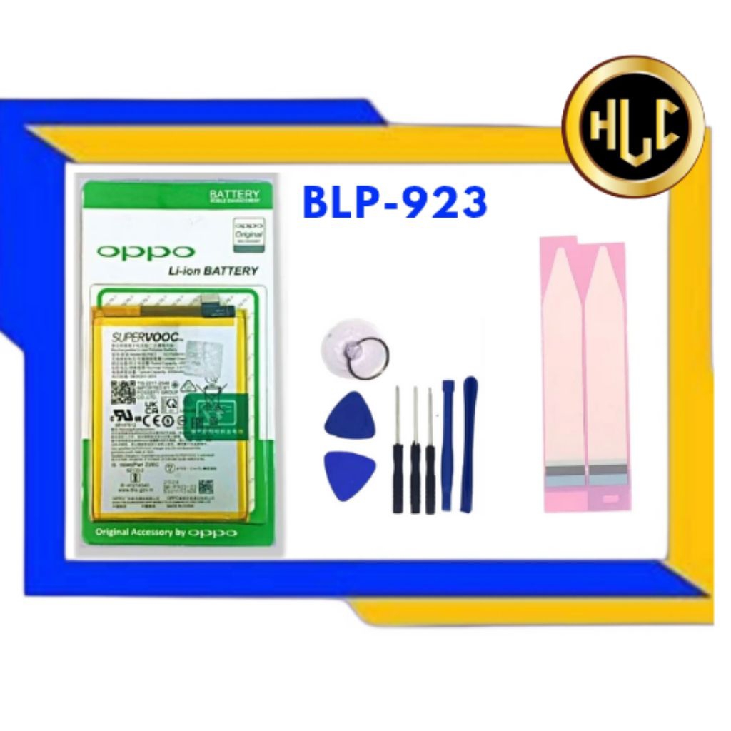 BATERAI BLP-923 OPPO A57 4G 2022 / A57 5G/A57S/A77 5G/A77S/A785G/A97 5G ORIGINAL