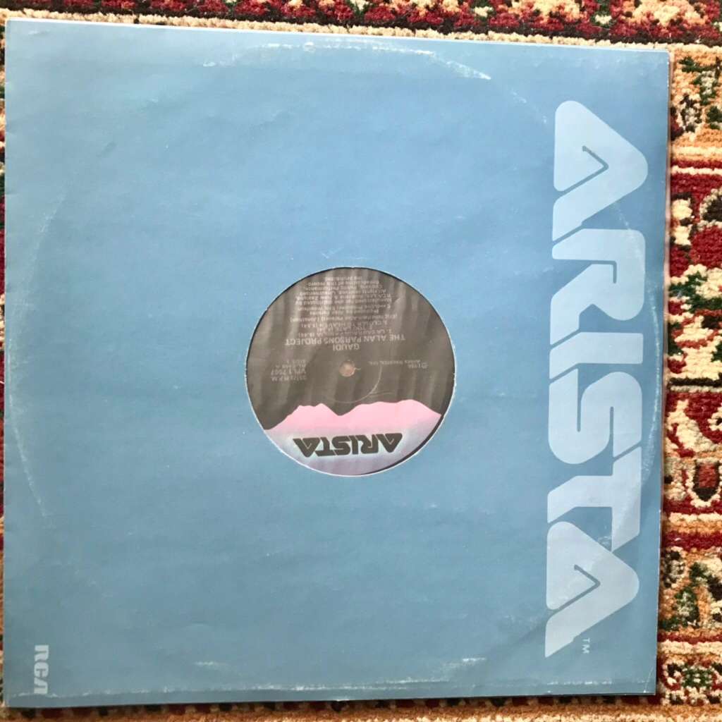 THE ALAN PARSONS PROJECT - GAUDI LP, vinyl, no jacket