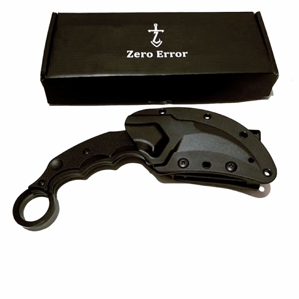 Pisau Kerambit zero error – Edisi Terbatas + Sarung Tactical
