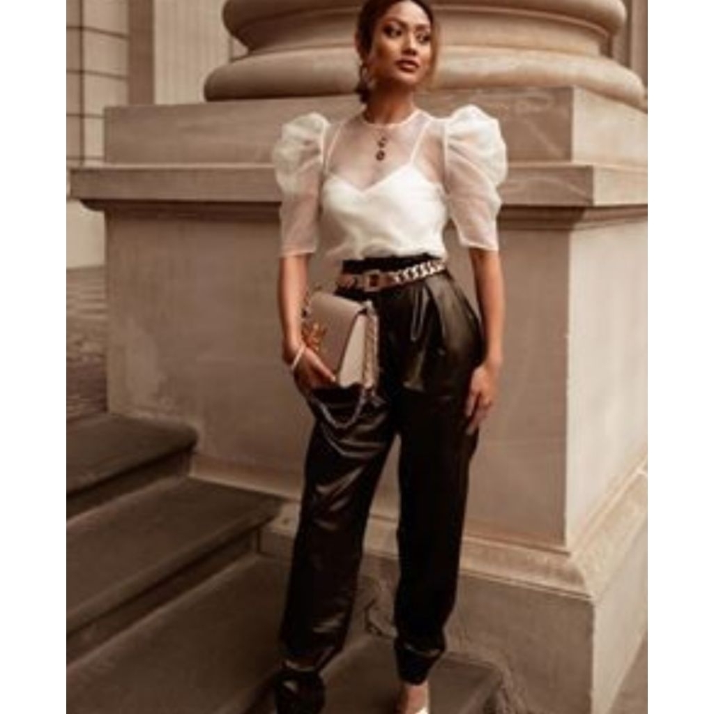 CROP TOP WINNE II CROP TOP ORGANZA II CROP TOP ORGANZA TERBARU II CROP TOP TRASPARAN IICROP TOP MURA