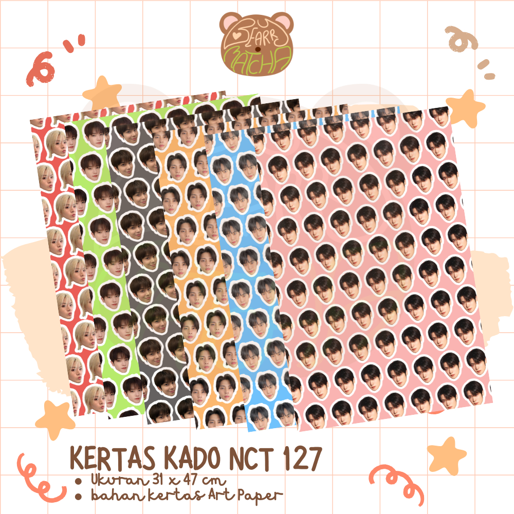 

[READY STOCK] Kertas Kado NCT DREAM, NCT 127