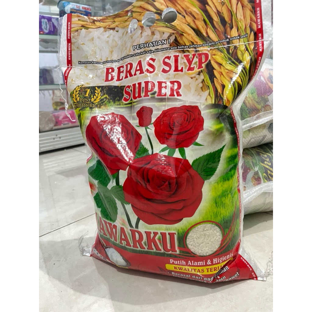 

Beras Mawarku pulen