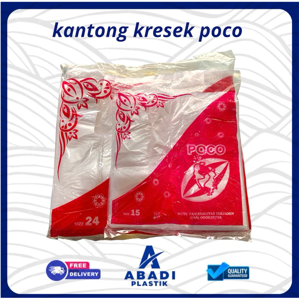 Kantong kresek poco / Kantong kresek bening