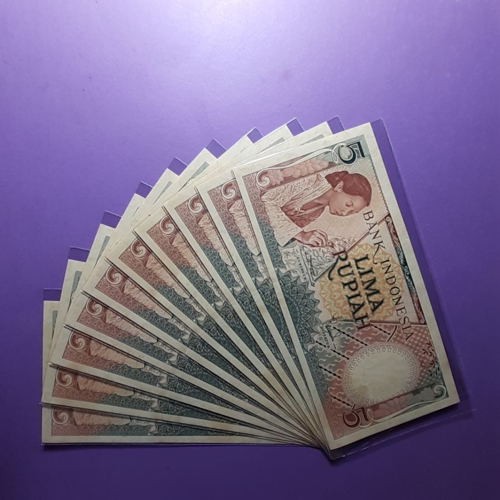 Uang 5 rupiah pekerja