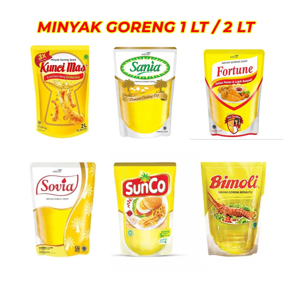 

MINYAK GORENG ALL VARIANT 1 LT / 2 LT