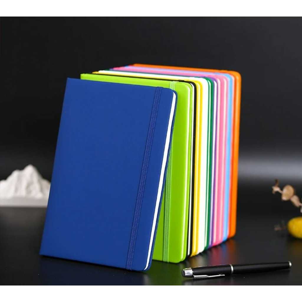 

Buku Tulis A5 Bisnis Notebook Catatan Jurnal Cover Kulit PU Berwarna