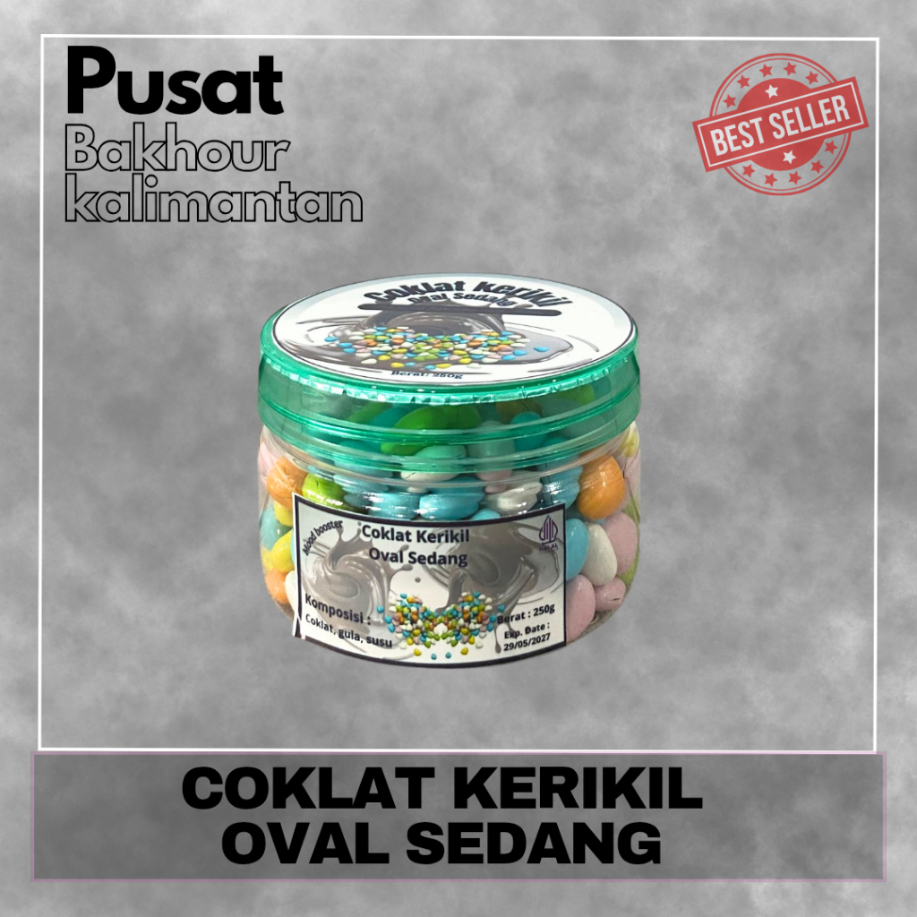 

COKLAT KERIKIL OVAL SEDANG 250 GRAM