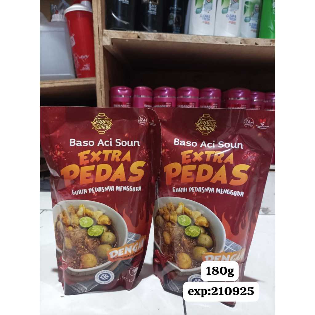 

baso aci soun extra pedas180gr
