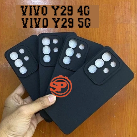 Case Vivo Y29 4G - Vivo Y29 5G Case Softcase MACARON CAMERA PROTECTION Case Casing Hp Vivo Y29 4G - 