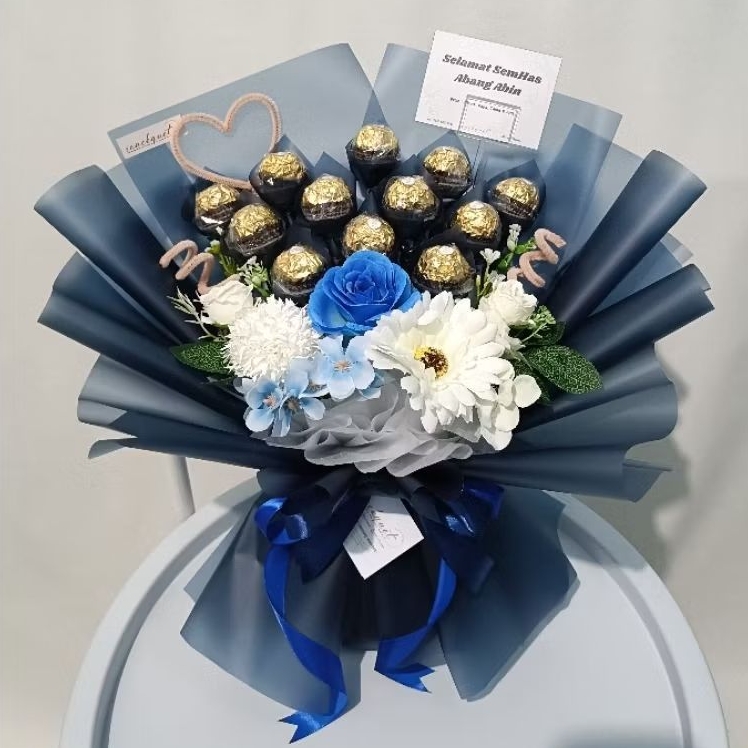 

SNACKQUET FERRERO SIZE L | hadiah graduation / buket / bouquet / birthday / anniv