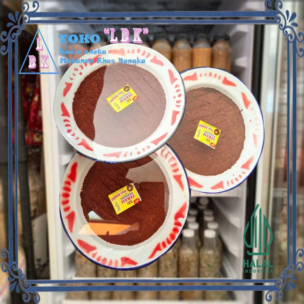 

Sambal Belacan / Calok / Terasi Panggang AAi Piring khas Bangka