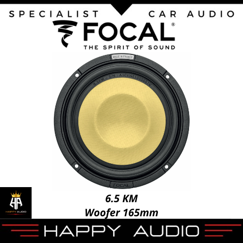 Focal K2 Power M 6.5 KM 6.5" Woofer Speaker Driver 165mm 120w RMS Pair | Size: 6.5 in | 4 Ω