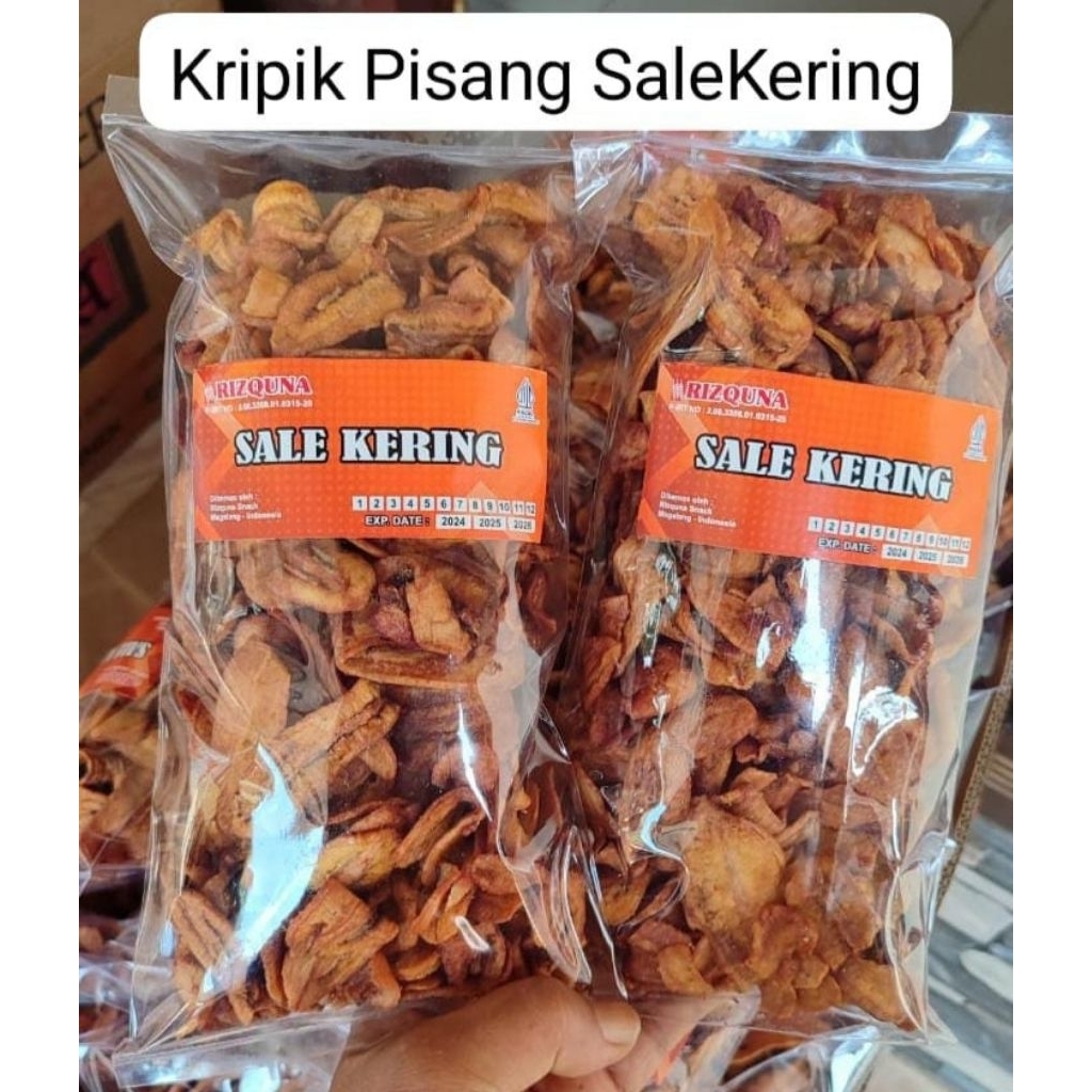 

sale pisang kering / makanan ringan / snack rizquna