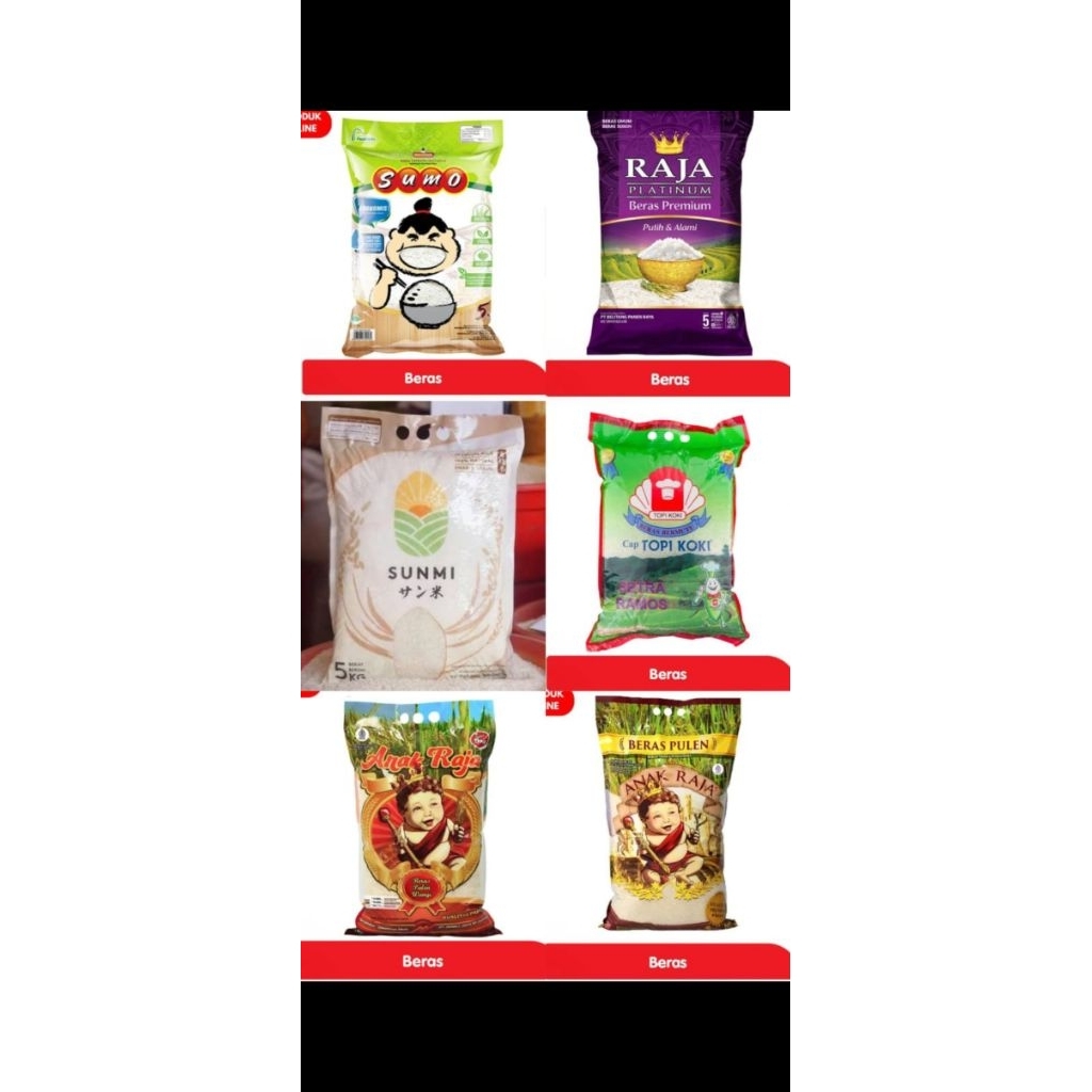 

beras sumo 5kg / beras ayana 5kg