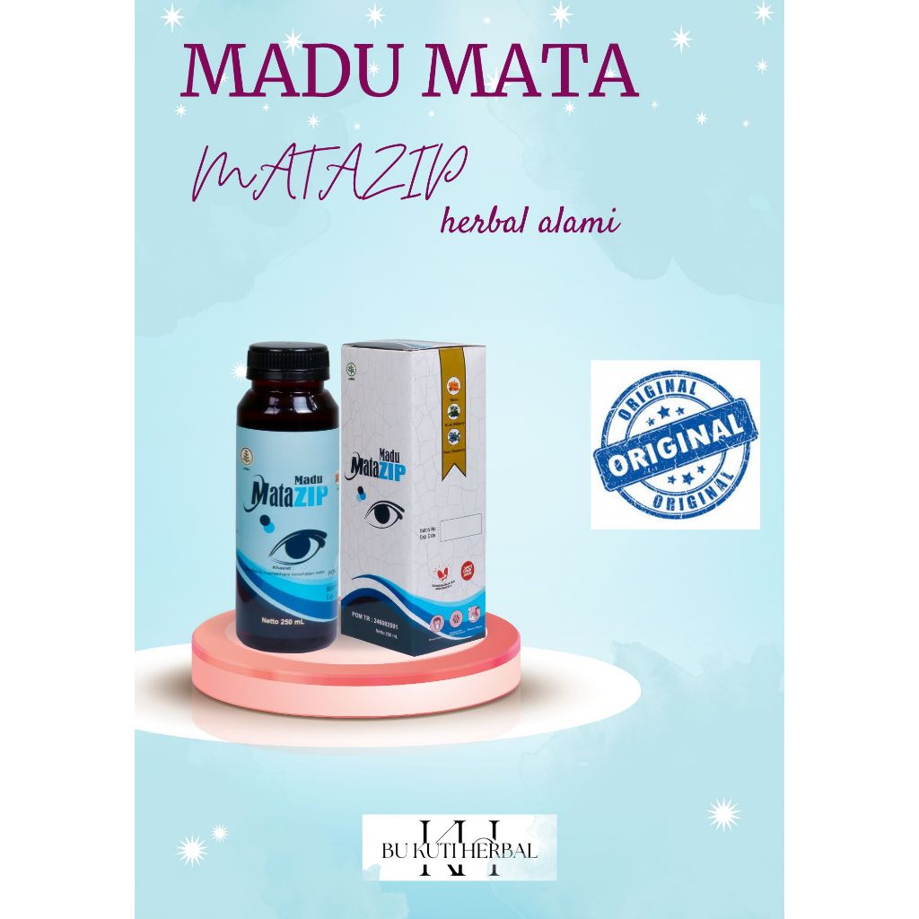 

MATAZIP PAKET MADU MATA MEMBANTU MEMELIHARA KESEHATAN MATA ORIGINAL