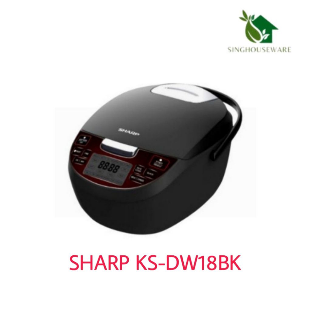 Sharp Rice Cooker/Magic Com Digital KS-DW18BK