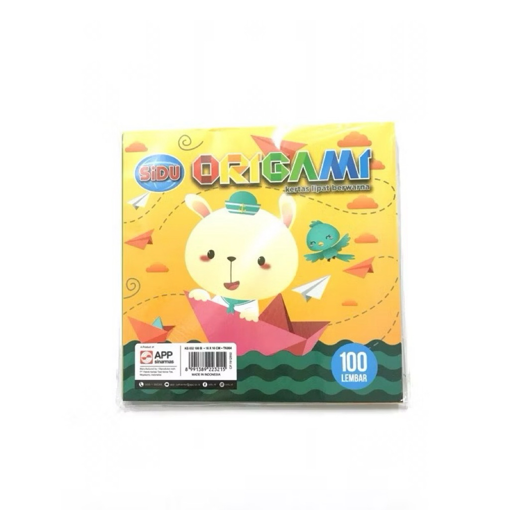 

SiDU Kertas Origami 16 x 16 cm - 100 Lembar