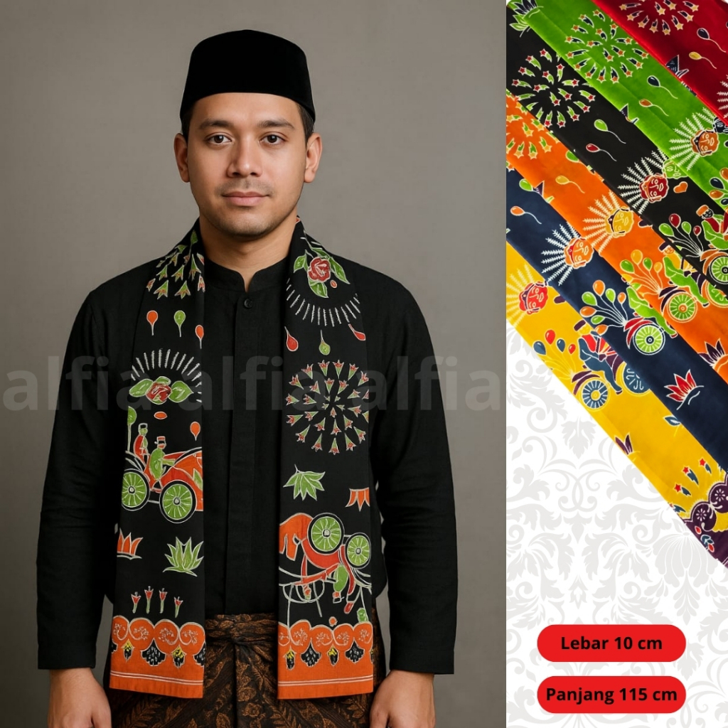 Selendang Ondel ondel / Cukin Ondel ondel / Cukin Betawi