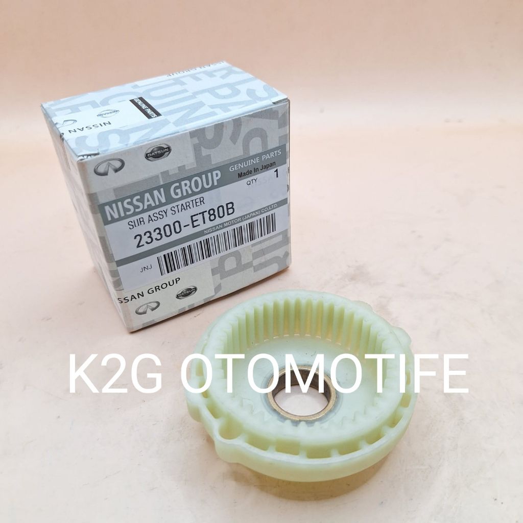 GIGI DINAMO STARTER GIGI 42 SUB GEAR STARTER ASSY GEAR 42 NISSAN XTRAIL T31 ORIGINAL JAPQN