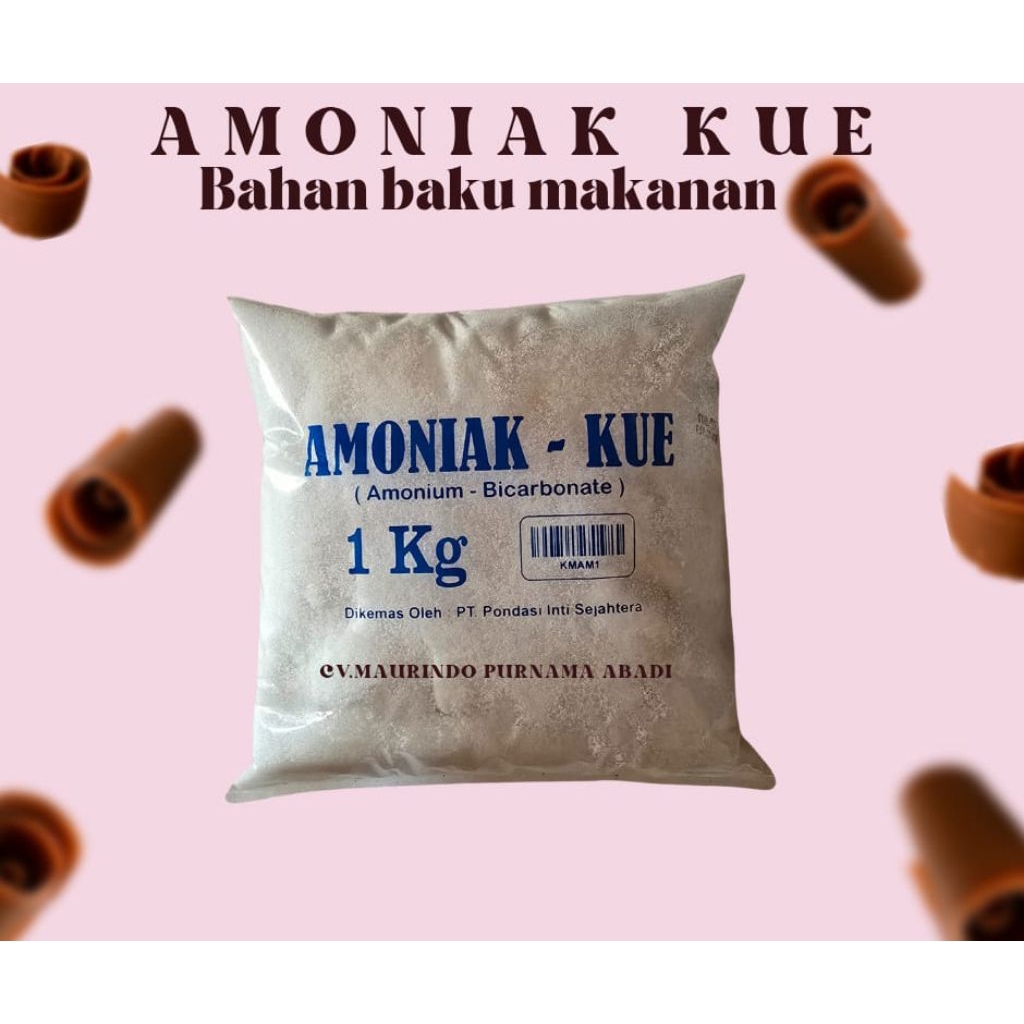 amoniak kue kemasan 1 kg